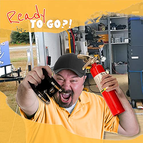 DC Cargo Mall E-Track Fire Extinguisher Bracket for Truck and Trailer - for 2.5 lb. Fire Extinguisher - Quick-Release Technology - E Track Accessories