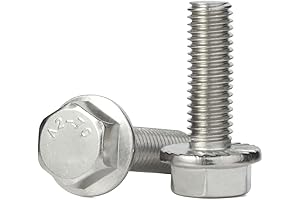 M10 Flanged Hex Head Bolts