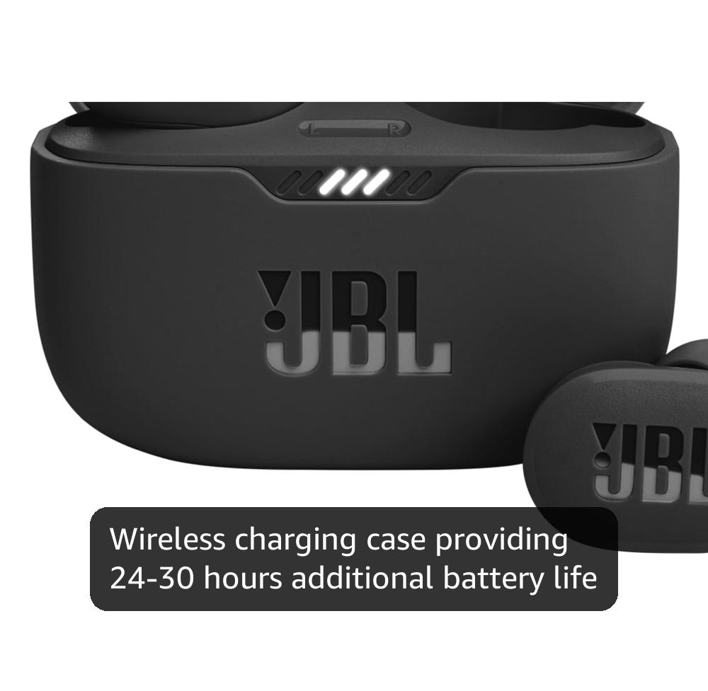 ☘️ JBL Tune 130NC TWS シリコンケース 黒 カラビナ付き Amazon | YIPINJIA JBL Tune 130NC TWS用ケースカバー シリコン保護
