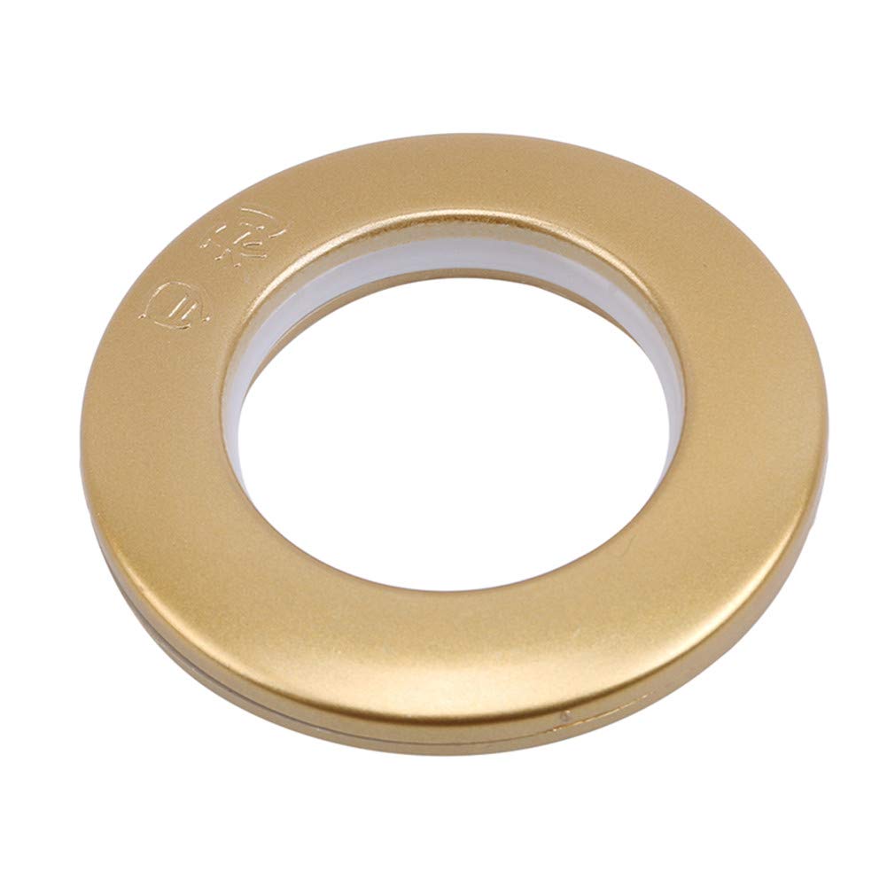 MOONRING Curtain Eyelet Rings Round Curtain Blinds Buckle Punch Rings Home Decoration Curtain Accessories,Yajin