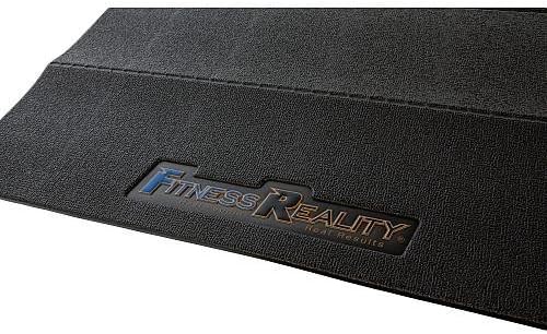 Fitness Reality Water-Resistant Folding Exercise Equipment Mat (79" x 35.4"), Black, 2950