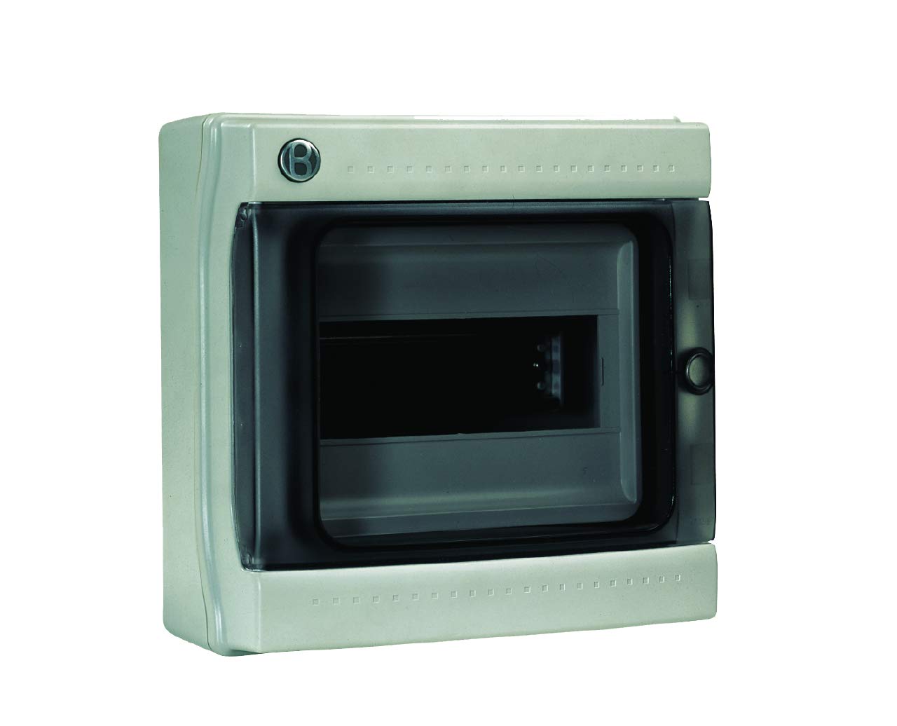 tableau étanche - ip65 - 8 modules - gris - iboco pablo - iboco 06537