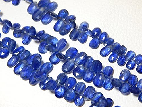 Kyanite perles poire naturelles pour remplacer les fausses pierres ternes - 3