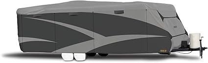 ADCO 52242 Designer Series SFS Aqua Shed Travel Trailer RV Cover - 22'1" - 24' ,Gray