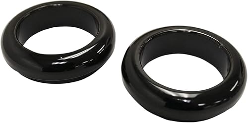 Miniatura 1 de LA Choppers Cubiertas antipolvo de horquilla - 1.535 in - Negro Brillante LA-7503-39B