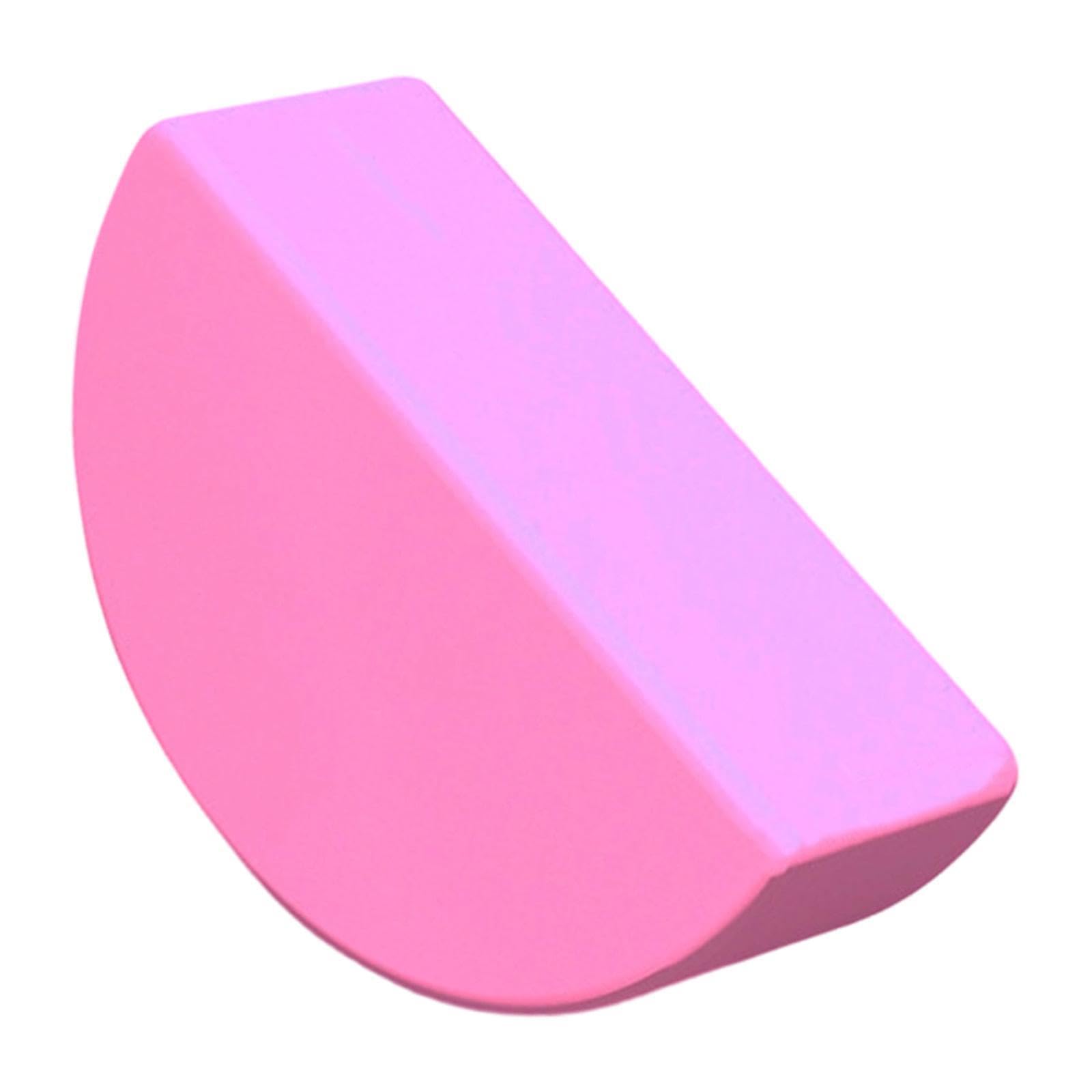 VELURA Exercise Brick Prop Indoor Sports Increase Flexibility Half Round Yoga Block Pink|1 Yoga Block|Sporting Goods | Fitness, Running & Yoga | Yoga & Pilates | Yoga Props-image-15