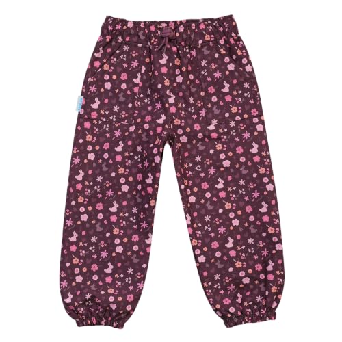 Image of JAN & JUL Waterproof Rain Pants for Girls, Lightweight and Breathable