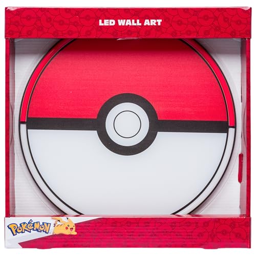 Image of Silver Buffalo Pokemon Pokeball Boxed Small Die Cut, Wall Art