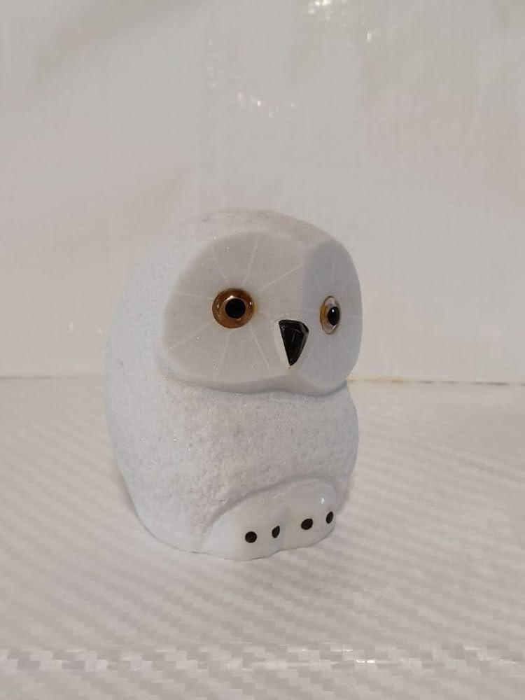 金運、フクロウ‼︎、置物、大理石…‼︎ Amazon.co.jp: 彫刻品 大理石 福フクロウ 置物 大神様の使い