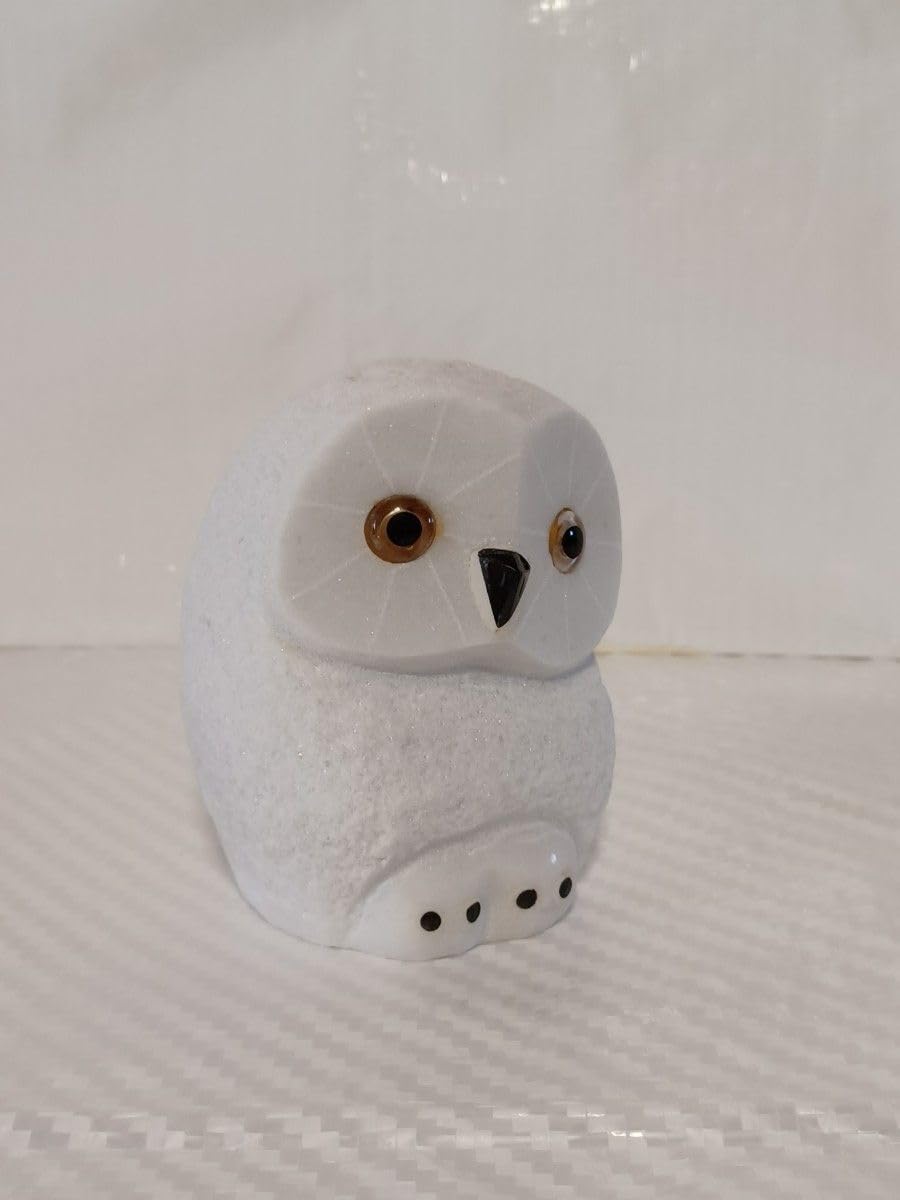 Amazon.co.jp: 彫刻品 大理石 福フクロウ 置物 大神様の使い