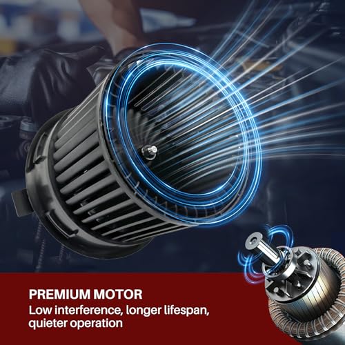 Image of 700295 Front AC Heater Blower Motor Fan Fit for Nissan Sentra 2017-2018 L4 1.6L Sedan, Sentra 2013-2018 L4 1.8L Sedan 76986, 27226-3SG0A, 272263SG0A, PM4054