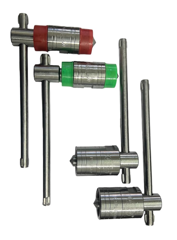 MEC® 4Pcs Set Magnet Flywheel Puller Tools for Hero Splendor/CD100/ Yamaha,Super Splendor,Bajaj Pulsar,TVS Star City Motorbikes
