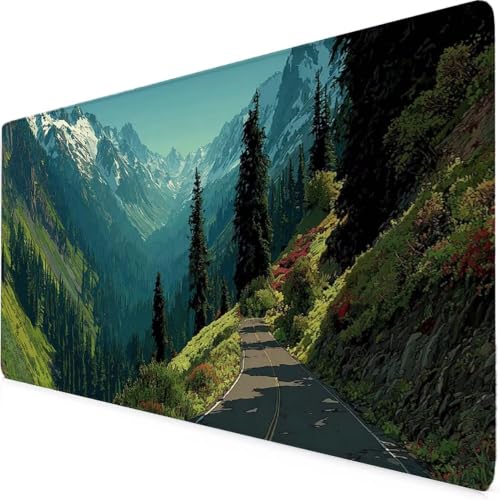 Tapis de souris gaming haute précision 1200 x 600 mm bords cousus