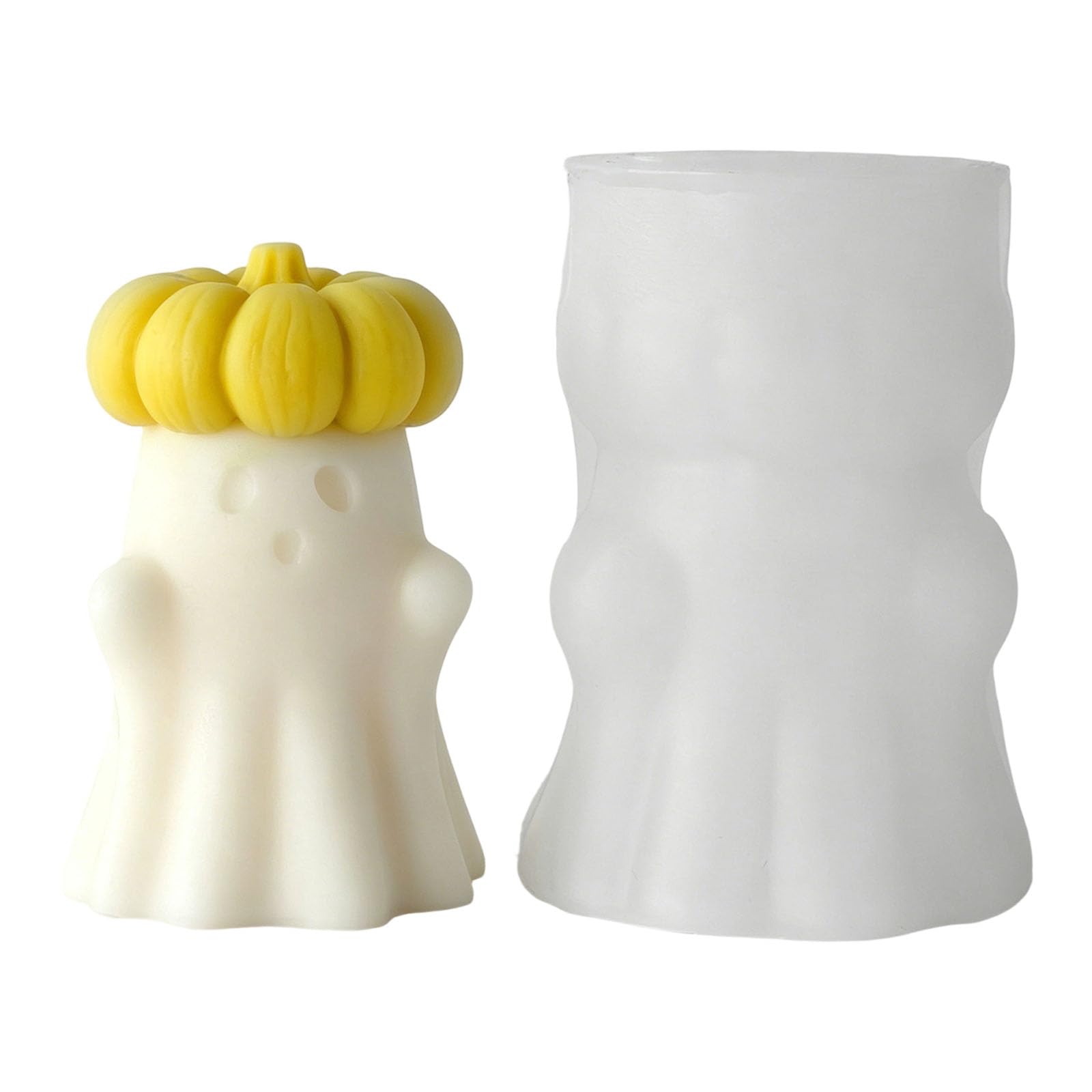 Flexible Silicone Specters Pumpkin Casting for Halloween Decoration