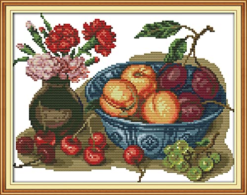 Point de croix pré-imprimé kit broderie facile sans compter les fils 40x50