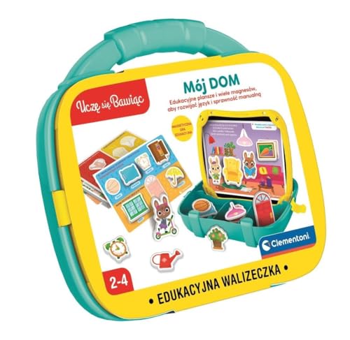 Maison Montessori Clementoni valise magnétique d'éveil 50391