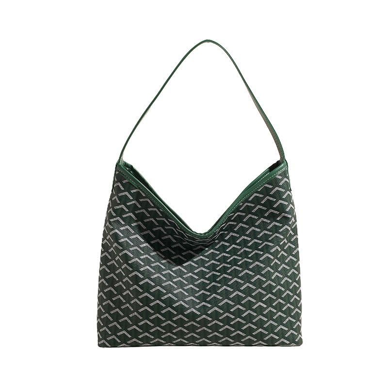 Stylish Women's Tote Bag with Geometric Pattern, Trendy Large Shoulder Bag Purse for Women