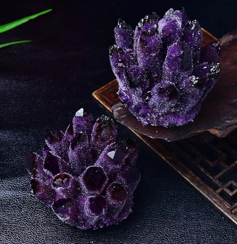 Améthyste géode de qualité supérieure en cristal de quartz authentique - 5