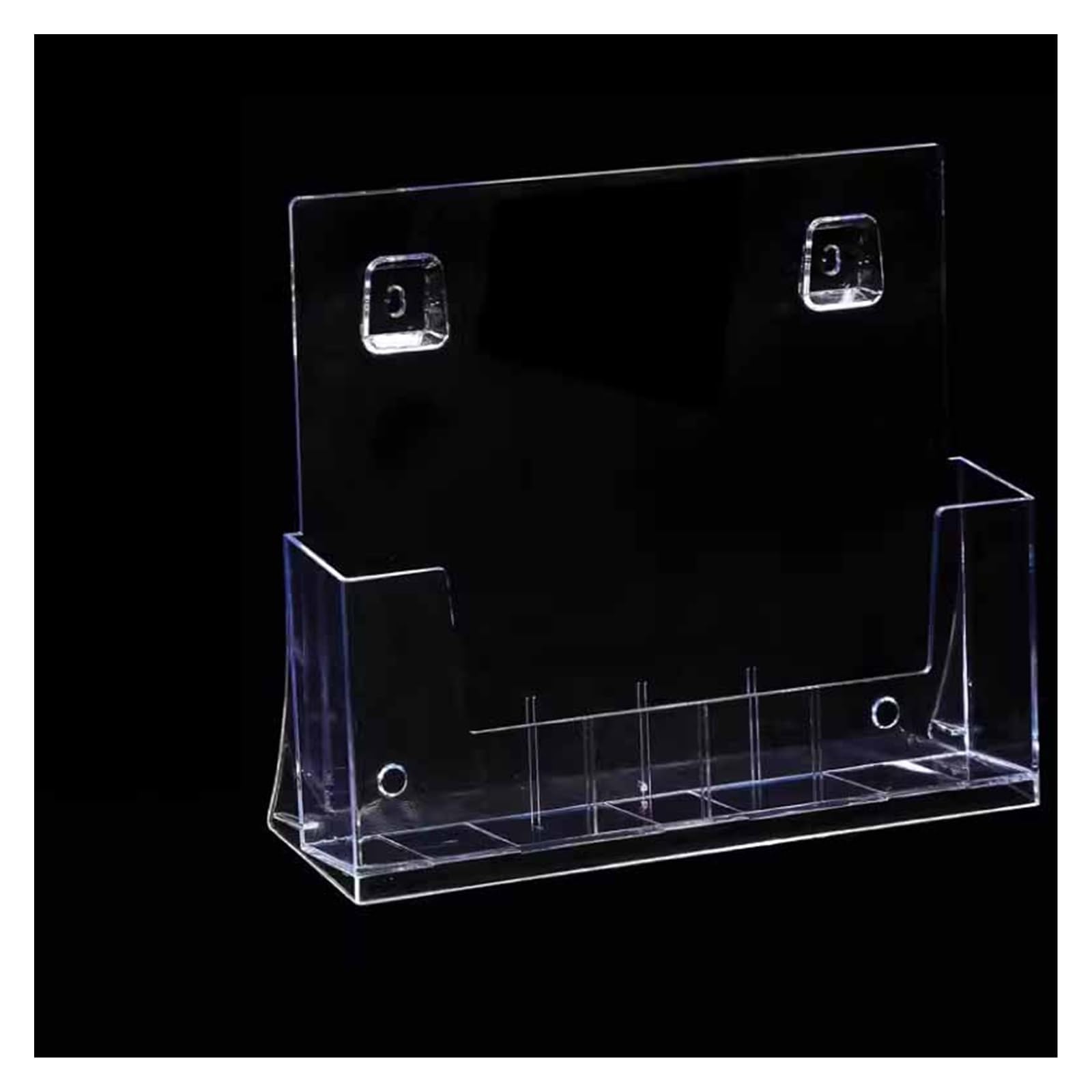 Wandmontierter Aktenhalter,Magazin Aktenhalter, Horizontales, an der Wand montierbares Lagerregal, geeignet for Schlafzimmer, Wohnzimmer und Büros (Farbe: Style1, Größe: 4F) (Farbe: Style1, Größe: 4F)
