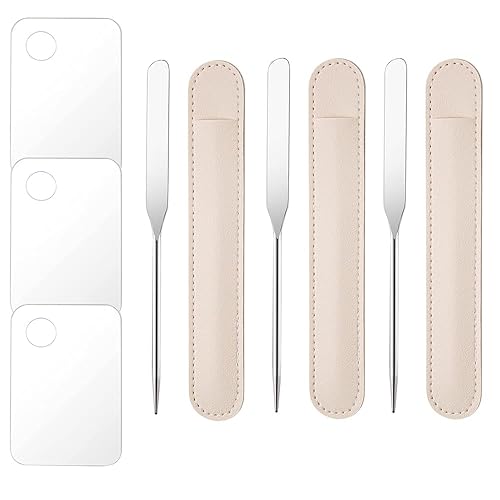 Miniatura 6 de Picasso - Espátula de maquillaje coreana juego de espátula de maquillaje de acero inoxidable y paleta coreana Picasso herramienta de maquillaje