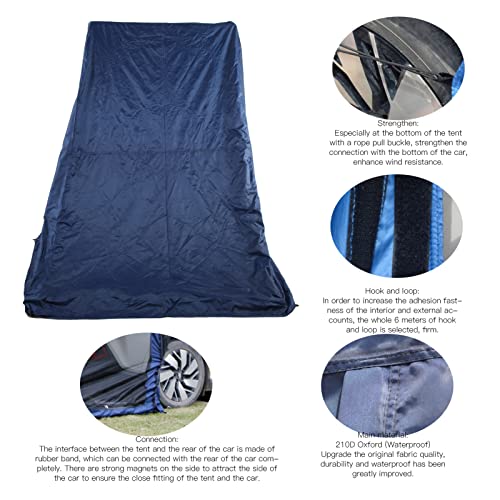 Carpa S para camping con doble capa impermeable miniatura 4