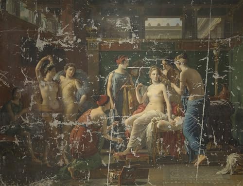 Pintura El baño de Psique reproducción artística de alta calidad