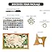 HYPERI Wooden US National Parks Map Wall Art, National Park Checklist Wall Decor, Birthday Gifts for Boys,Traveler Gifts for Dad, Men, Women, Husband, Wife, Christmas, New Year Gifts(National Park)