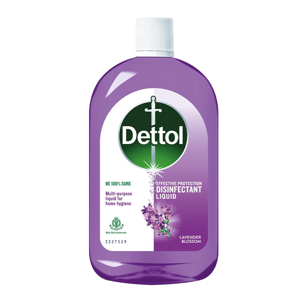 Liquid Disinfectant for Floor Cleaner, Surface Disinfection, Personal Hygiene (Lavender Blossom, 1L)