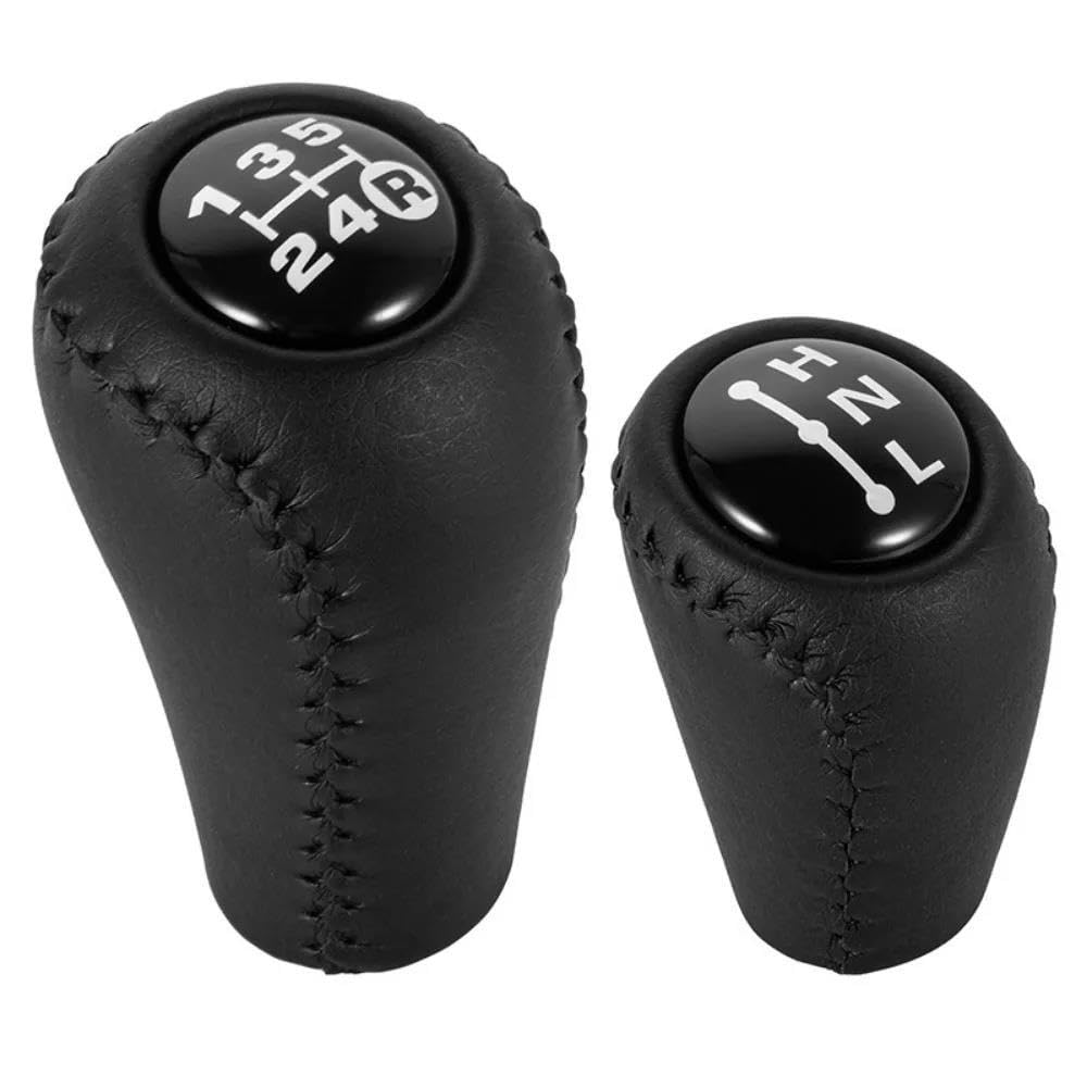 Sxqpocar Set 1 Gear Shift Knob 5 Speed Manual Transmission Transfer Gear Shift For Toyota Prado Lc120 For Land Cruiser Prado 2003-2009 Shift Lever Head(Set 1)