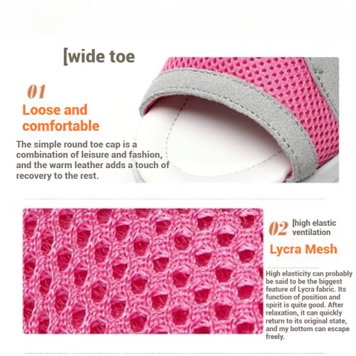 Muffin Sandals for Women,Contrast Paneled Cutout Lace-Up Sandals,Breathable Mesh Open Toe Platform Wedge Sneakers3