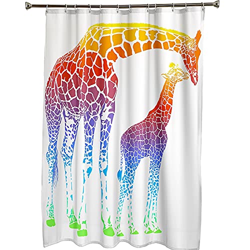Rideau de douche anti moisissure 150x200 en polyester multicolore résistant - 7