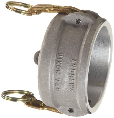 Dixon 800-DC-AL Aluminum 356T6 Type DC Cam and Groove Hose Fitting, Dust Cap, 8