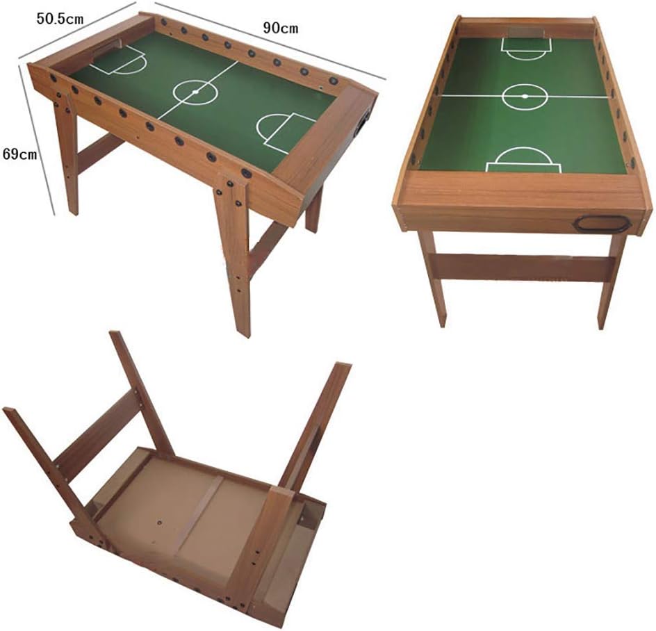 Professional Foosball Table with 8 Handle,Wooden Competition Sized,Tabletop Soccer Game for Kids and Adults Home