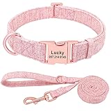 1. Cuello: 25,4 a 39,9 cm, ancho: 1,5 m, ancho de la correa: 1,5 m, peso recomendado: 5 a 10 kg, antes de realizar el pedido, mide el cuello de tu mascota para asegurar un ajuste preciso según la tabla de tallas.