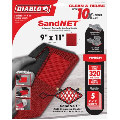 Freud Diablo 9x11 SandNet 5PK 320G