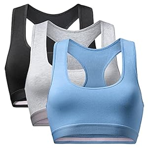 Danish Endurance damesbralette, beha, van biologisch katoen, per stuk en per 3 stuks, zonder beugel, met comfortabele pasvorm