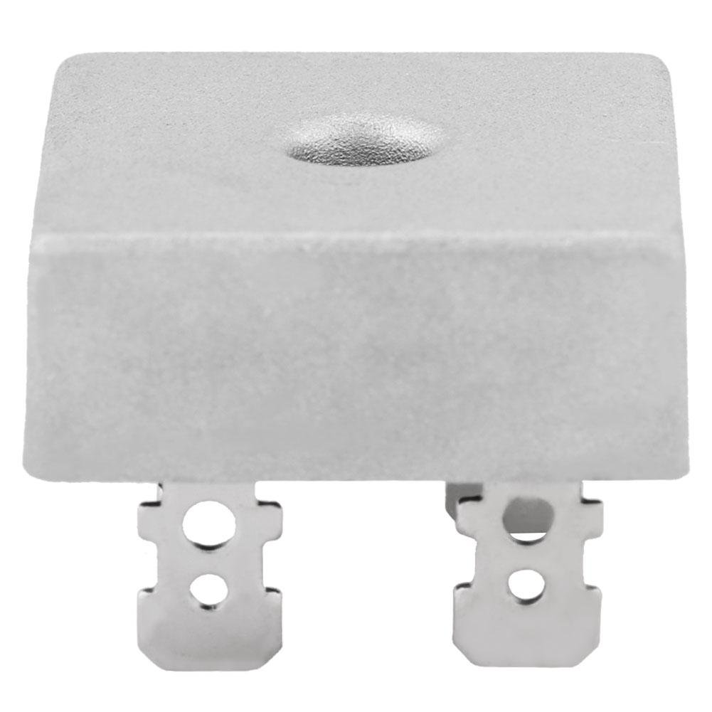 Walfront KBPC3510 35A 1000V Rectificador de Puente de Diodo de Silicio de Caja de Metal de Alta Potencia