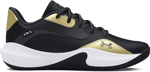 Amazon.com | Under Armour Unisex Lockdown 7 Low, (001) Black