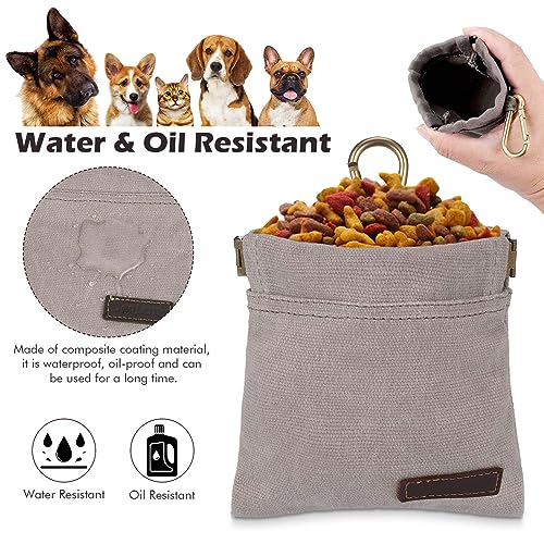 Zocipro Small Dog Treat Pouch, Dog Treat Training Pouch with Carabiner - Image 2