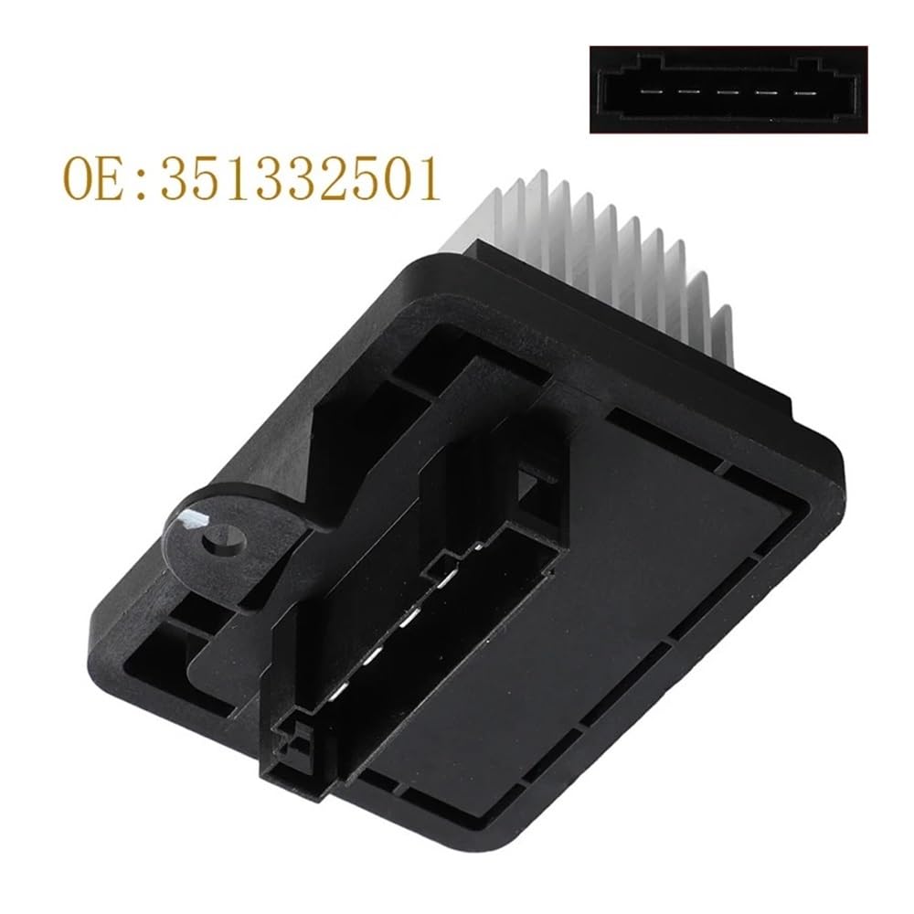 Resistenza Ventola Riscaldamento 351332501 per Opel Crossland/X FWD - P17 P2Qo 2017-2022 Resistenza Motore Ventilatore 3643640