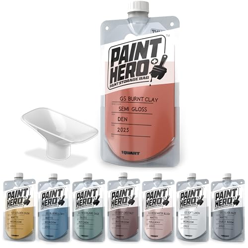 Paint Hero 8 Pack Airtight Paint Storage Bags