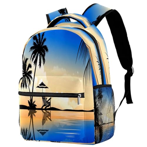 Sac à dos d'école ado fille garçon grand sac de voyage décontracté multicolore