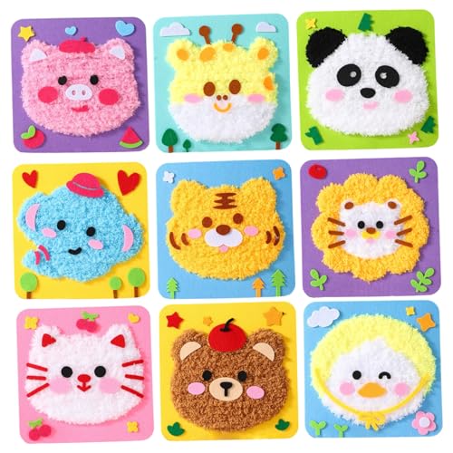 Kit de manualidades NASSMOSSE para tardes lluviosas de costura infantil