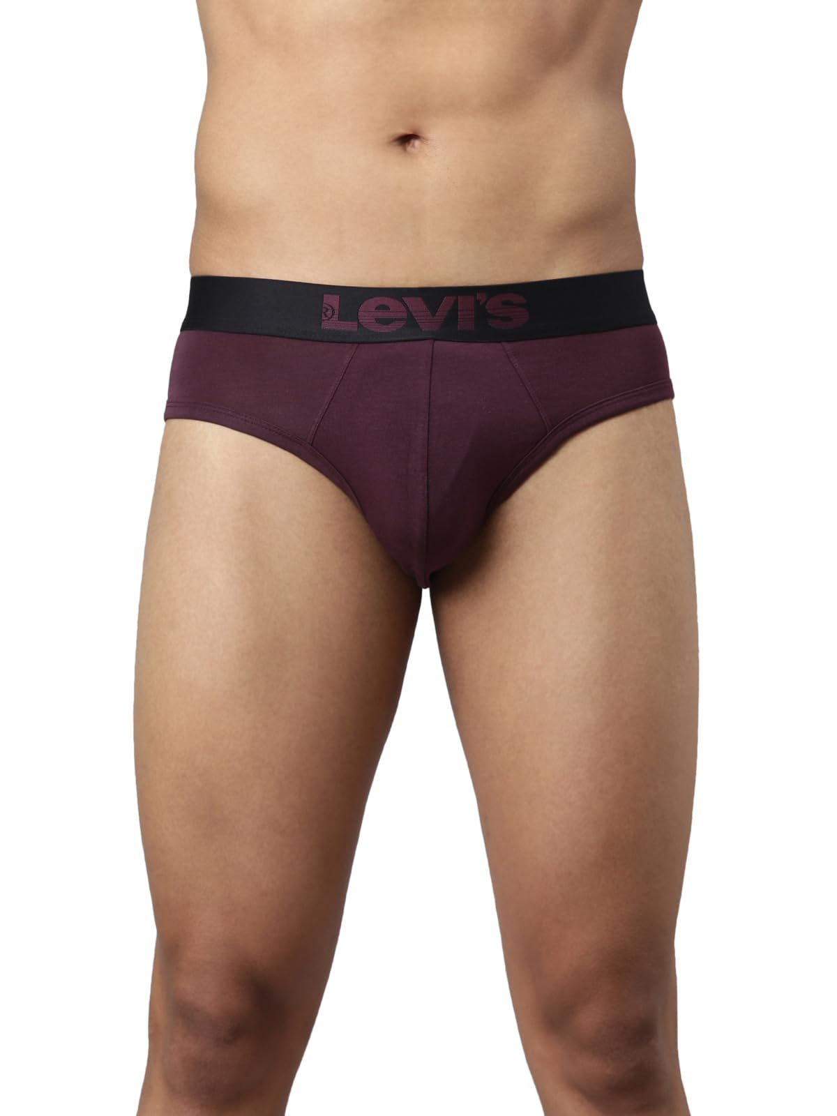 031A Men's Premium Supima Cotton Micro Modal Solid Brief - Low Rise, Outer Elastic Waistband (Pack of 1)-image-9