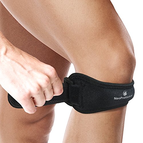 NeoProMedical Patella Knee Strap for Knee Pain Relief - Patella Brace for Hiking, Soccer, Basketball & Volleyball