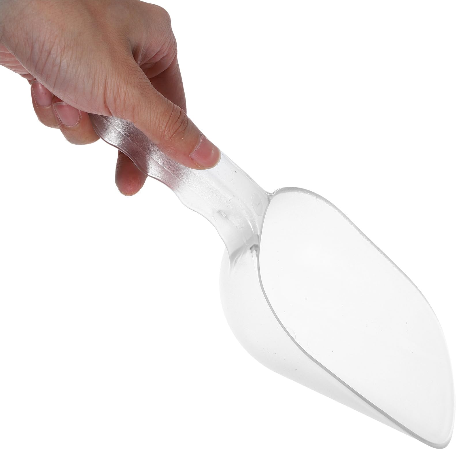 Toyvian Set de Pelle à Glaçons et Cuillère à Farine en Plastique Abs avec Poignée Confortable, Design Multifonctionnel, Organisateur Suspendu, Cuisine Professionnelle et Réutilisable