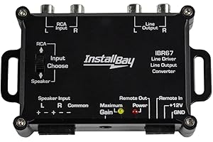 Install Bay 2 Channel Line Driver/Line Output Converter (IBR67)