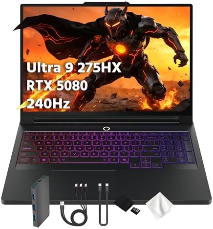 Lenovo Legion Pro 7i 16" WQXGA 240Hz Gaming Laptop, Intel Core Ul...
