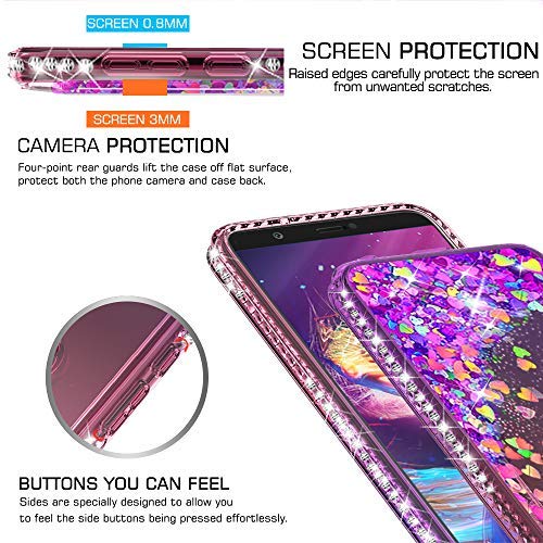 LeYi Custodia Huawei P Smart/Enjoy 7S Glitter
