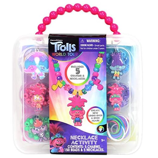 Tara Toys Trolls Necklace Activity Set